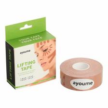 Тейп для подтяжки лица Ayoume Kinesiology Tape Roll бежевый 2,5 см х 5 м