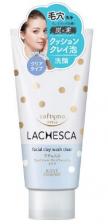 Kose Cosmeport Softymo LACHESCA Facial Clay Wash Clear Очищающая пенка с глиной и древесным углём, 130 гр Kose Cosmeport Softymo LACHESCA Facial Clay Wash Clear Очищающая пенка с глиной и древесным углём, 130 гр