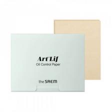 The Saem Art'Lif Oil Control Paper Матирующие салфетки 80шт