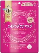 KOSE Cosmeport Clear Turn PRINCESS VEIL AGING CARE MASK Антивозрастная маска для лица, 8 шт KOSE Cosmeport Clear Turn PRINCESS VEIL AGING CARE MASK Антивозрастная маска для лица, 8 шт