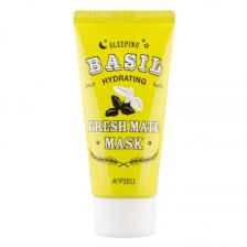 A'PIEU Ночная маска для лица FRESH MATE MASK увлажняющая с экстрактом базилика и баобаба A'PIEU Ночная маска для лица FRESH MATE MASK увлажняющая с экстрактом базилика и баобаба