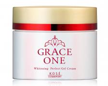 KOSE Cosmeport Grace One Whitening Perfect Gel Cream Отбеливающий питательный крем для возрастной кожи, 100 гр KOSE Cosmeport Grace One Whitening Perfect Gel Cream Отбеливающий питательный крем для возрастной кожи, 100 гр