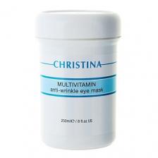 Мультивитаминная маска против морщин для кожи вокруг глаз - Christina, 250 мл