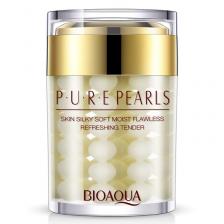 BIOAQUA Pure Pearls - Увлажняющий крем для лица с натуральной жемчужной пудрой – фото 1