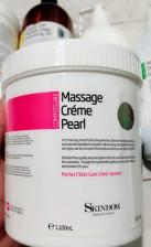 Skindom Massage Cream Pearl Массажный крем для лица с жемчужным порошком, 1100 мл – фото 1