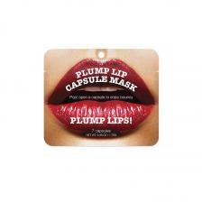 KOCOSTAR Капсульная Сыворотка для увеличения объема губ Plump Lip Capsule Mask Pouch.