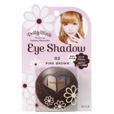 Тени для век четырехцветные Dolly Wink Eye Shadow, тон 02 (розовый и коричневый), KOJI HONPO 20 г Тени для век четырехцветные Dolly Wink Eye Shadow, тон 02 (розовый и коричневый), KOJI HONPO 20 г
