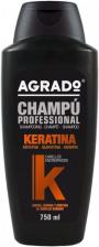 Профессиональный шампунь Кератиновый Keratin для вьющихся волос, Agrado 750 мл