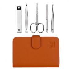Маникюрный набор HuoHou Stainless Steel Nail Clippers Set 5 (5 предметов) (HU0061) Brown