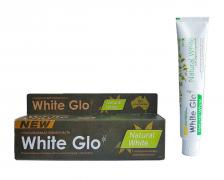 Зубная паста White Glo отбеливающая натуральная белизна 100мл.