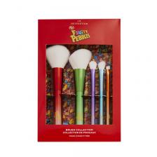 Набор косметических кистей I Heart Revolution Pebbles Fruity Pebbles Brush Collection 5 шт Набор косметических кистей I Heart Revolution Pebbles Fruity Pebbles Brush Collection 5 шт