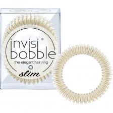 Invisibobble Резинка-браслет для волос SLIM Stay Gold (с подвесом)