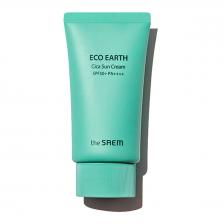 Солнцезащитный крем с центеллой The Saem Eco Earth Cica Sun Cream SPF50+ PA++++