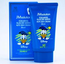 JMSolution Edelweiss Glacier Water Alps Sun Cream Охлаждающий солнцезащитный крем SPF50+/PA++++ 50 м