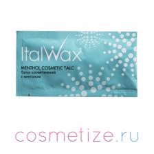 Тальк Italwax с ментолом саше 3гр