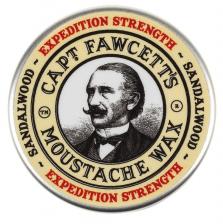 Captain Fawcett Expedition Strength Moustache Wax - Воск для усов Сандал 15 мл