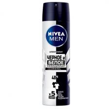 Дезодорант спрей Nivea Men Original черное и белое невидимый мужской 150 мл