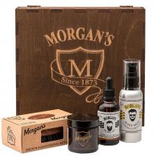 Morgan's - Премиальный подарочный набор для бороды и усов