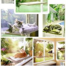 Лежанка подвесная для кошек Sunny Seat – фото 4