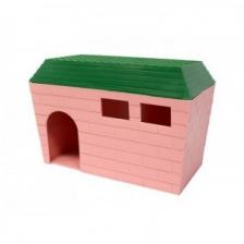 Дом для грызунов пластмассовый квадр. (основание,крыша), RP3210 Зооник
