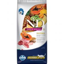 Farmina Tropical Selection Neutered Adult Тропикал Селекшн Эдалт для стерилизованных кошек, с ягнёнком - 10 кг супер премиум низкозерновые для взрослых с ягненком для всех пород Импортный корм 1 уп. х 1 шт. х 10 кг