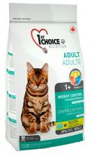 Корм 1st Choice для кошек с лишним весом (2,72 кг)