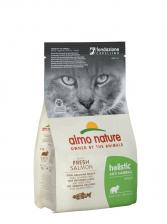 Корм Almo Nature для кошек: контроль вывода шерсти, с лососем (2 кг)