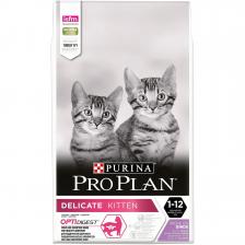 Корм PRO PLAN для котят с чувствительным пищеварением или с особыми предпочтениями в еде, с высоким содержанием индейки (10 кг)