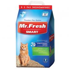 Mr.Fresh комкующийся древесный наполнитель для короткошерстных кошек (4,2 кг) – фото 1