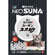 Neo Loo Life Комкующийся туалетный наполнитель для кошек с активированным углем 6л