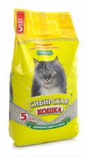 Сибирская кошка комкующийся наполнитель "Ультра" (14 кг)