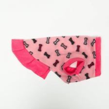 Толстовка с юбочкой "Косточки", размер L (ДС 35, ОШ 35, ОГ 45 см), розовая – фото 3