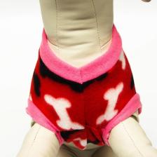 Толстовка с юбочкой "Косточки", размер L (ДС 35, ОШ 35, ОГ 45 см), красно-розовая – фото 2