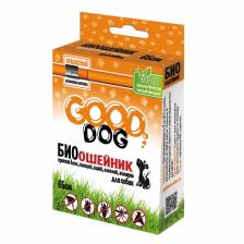 Good Dog Гуд Дог Антипаразитарный БИОошейник для СОБАК от блох и клещей оранжевый, 65 см (FG04103) Good Dog Гуд Дог Антипаразитарный БИОошейник для СОБАК от блох и клещей оранжевый, 65 см (FG04103)