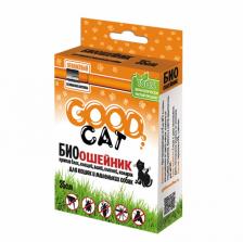 Good Cat Гуд Кэт Антипаразитарный БИОошейник для Кошек и маленьких собак от блох и клещей оранжевый, 35 см (FG04203) Good Cat Гуд Кэт Антипаразитарный БИОошейник для Кошек и маленьких собак от блох и клещей оранжевый, 35 см (FG04203)