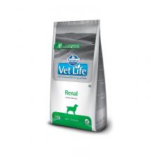 Farmina Vet Life Dog Renal ветеринарный диетический сухой корм для взрослых собак с хронической почечной и сердечной недостаточностью диетические супер премиум для взрослых с яйцом для всех пород мешок Импортный корм 1 уп. х 1 шт. х 12 кг