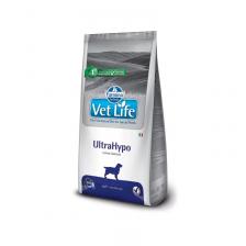 Farmina Vet Life Dog Ultrahypo ветеринарный диетический сухой корм для взрослых собак с аллергическими пищевыми реакциями и атопиями диетические супер премиум без курицы для взрослых с рыбой для всех пород мешок Импортный корм 1 уп. х 1 шт. х 12 кг