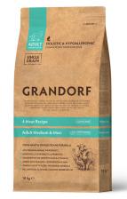 Сухой корм для собак Grandorf Четыре вида мяса для средних и крупных пород 10 кг