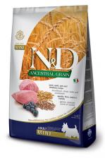 Сухой корм для собак Farmina N&D Ancestral Grain Adult Mini низкозерновой с ягненком и черникой 7 кг
