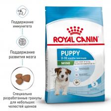 Корм Royal Canin корм сухой полнорационный для щенков мелких пород в возрасте до 10 месяцев (2 кг) – фото 1