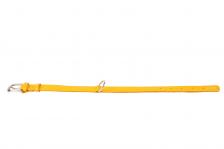 Wau Dog Ошейник CoLLaR GLAMOUR без украшений (ширина 25мм, длина 38-49см) желтый – фото 1