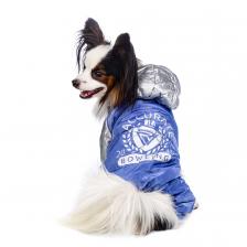 Petmax Комбинезон для собак голубой с капюшоном 2 XL – фото 2