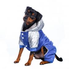 Petmax Комбинезон для собак голубой с капюшоном 2 XL – фото 4