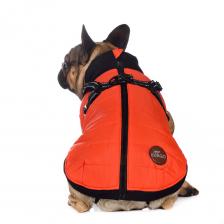 Rungo Попона для собак теплая со шлейкой оранжевая 2XL – фото 1