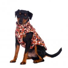 Rurri Куртка для собак на молнии коричневая камуфляж XS – фото 4