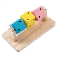 Petmax Игровые кубики для хомяков, 14x7,5x5,8 см – фото 1