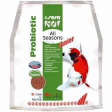 Корм Sera Koi Junior All Seasons Probiotic для прудовых рыб - 5 кг Германия 1 уп. х 1 шт. х 5 кг