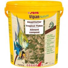 Sera Vipan Nature корм для рыб основной в хлопьях - 4 кг повседневный Германия 1 уп. х 1 шт. х 4 кг