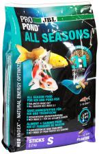 Корм для прудовых рыб JBL ProPond All Seasons S, палочки, 12 л