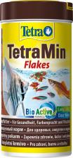 TetraMin основной корм для всех видов аквариумных рыб, хлопья 250 мл